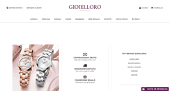 Desktop Screenshot of gioielloro.it